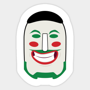 Máscara Chiquitana - Mascara del Abuelo Chiquitano Artist Sticker
